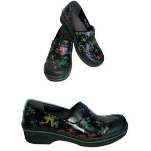 Dansko Women's Shoes EU 39/US 8-8.5 M Black Frog